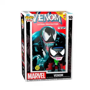 Funko Pop! Marvel: Venom - Venom #10 Comic Covers - Special Edition (Glows in the Dark)