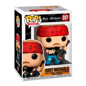 FUNKO POP! ROCKS: Bret Michaels (Styles May Vary) #207