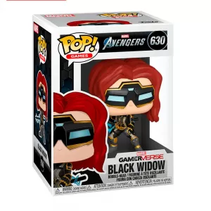 FUNKO POP! GAMES: GAME VERSE AVENGERS BLACK WIDOW #630