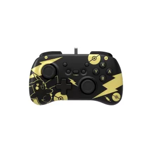 MANDO NINTENDO SWITCH HORI HORIPAD MINI – POKEMON: PIKACHU BLACK & GOLD