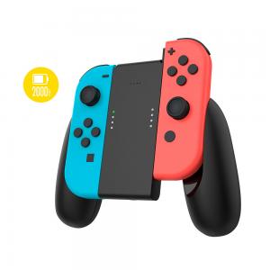 JOYCON GRIP CON POWER BANK PARA NINTENDO SWITCHOLED NEGRO