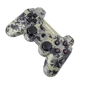 GAMEPAD HALION HA-8008 | INALAMBRICO | PC-PLAY2-PLAY3-ANDROID TV | CAMUFLADO