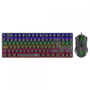 COMBO T-DAGGER ADVANCE FORCE T-TGS005-SP | TECLADO + MOUSE | NEGRO