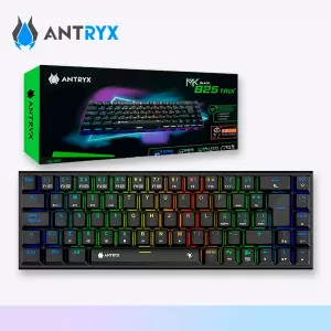 TECLADO ANTRYX MK825 | INALAMBRICO | MECANICO | SW-RED | RGB | NEGRO