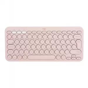 TECLADO LOGITECH K380 BLUETOOTH MEMBRANA ROSA