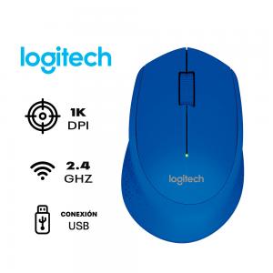  MOUSE LOGITECH INALAMBRICO WIRELESS M280 AZUL