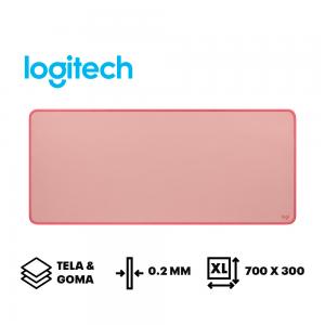 MOUSEPAD LOGITECH STUDIO SERIES DESKMAT | XL | 700 X 300 | 0.2MM | ROSADO