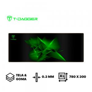 MOUSEPAD T-DAGGER GEOMETRY T-TMP301 | XL | 780 X 300 | 0.3MM