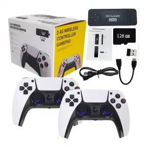 CONSOLA RETRO MINI U9 PRO +35,000 jUEGOS 128GB CON MANDOS RECARGABLES