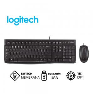 COMBO LOGITECH MK120 TECLADO Y MOUSE