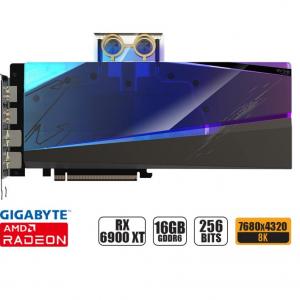 TARJETA DE VIDEO GIGABYTE XTREME WATERFORCE RX 6900 XT,16GB GDDR6 256 BITS, GRAFICO PARA VIDEOJUEGOS