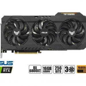 TARJETA DE VIDEO ASUS RX 6800 XT 16GB GDDR6 RADEON TUF GAMING 256BITS 