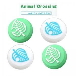 SET 4 UND GRIPS NINTENDO SWITCH PROTECTORES DE JOYSTICK ANIMAL CROSSING