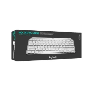 TECLADO LOGITECH MX KEYS MINI MULTIDISPOSITIVO ILUMINADO BLANCO