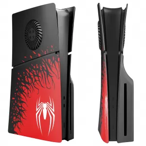 TAPA CARCASA CASE PARA PS5 SLIM CON LECTOR SPIDERMAN