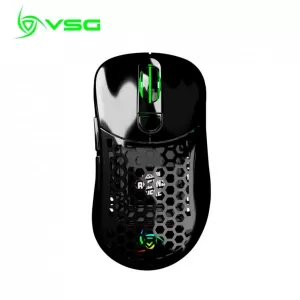 MOUSE INALÁMBRICO VSG AQUILA FLY 16, 000 DPI  RGB  NEGRO BRILLANTE