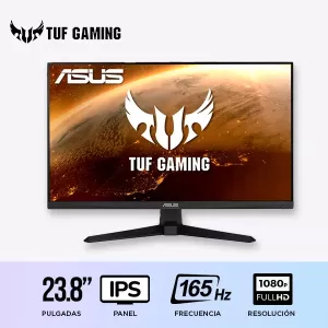 MONITOR GAMING ASUS TUF VG249Q1A 23.8″ 165HZ IPS FULLHD PLANO