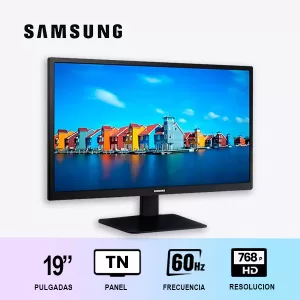 MONITOR SAMSUNG 19″  60HZ HD  PLANO LED 5MS HDMI